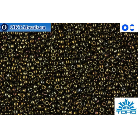 TOHO Beads Metallic Iris Brown (83) 11/0