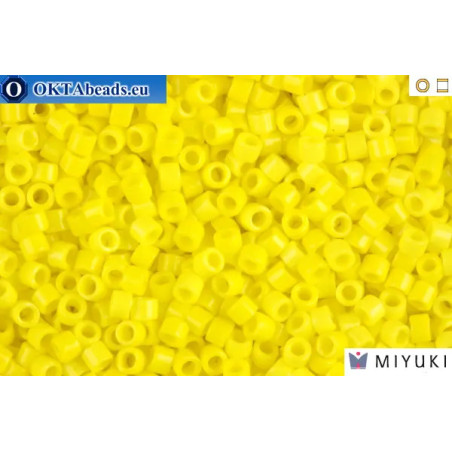 MIYUKI Beads Delica Opaque Yellow 11/0 (DB721)