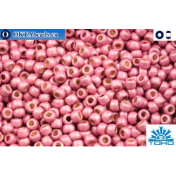 TOHO Beads Permanent Finish - Matte Galvanized Pink Lilac (PF553F) 11/0