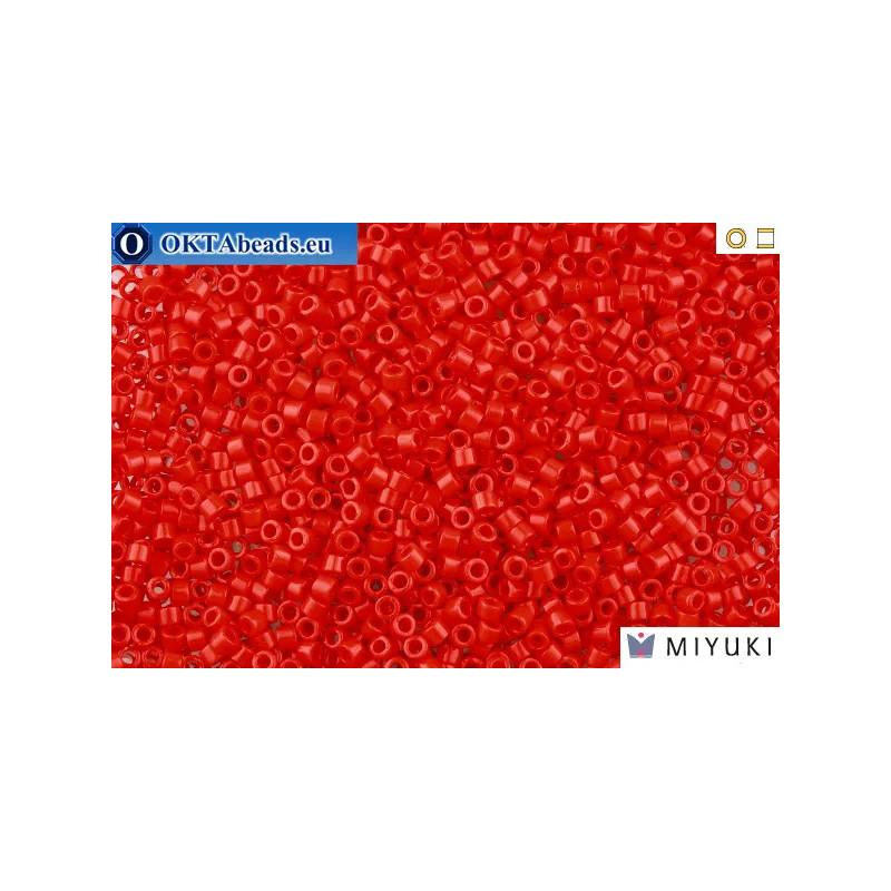 MIYUKI Beads Delica Opaque Dark Cranberry 11/0 (DB723)