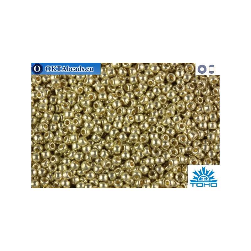 TOHO Beads Permanent Finish - Galvanized Aluminum (PF558) 11/0