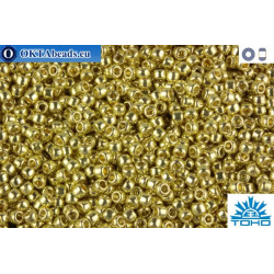 TOHO Beads Permanent Finish - Galvanized Yellow Gold (PF559) 11/0