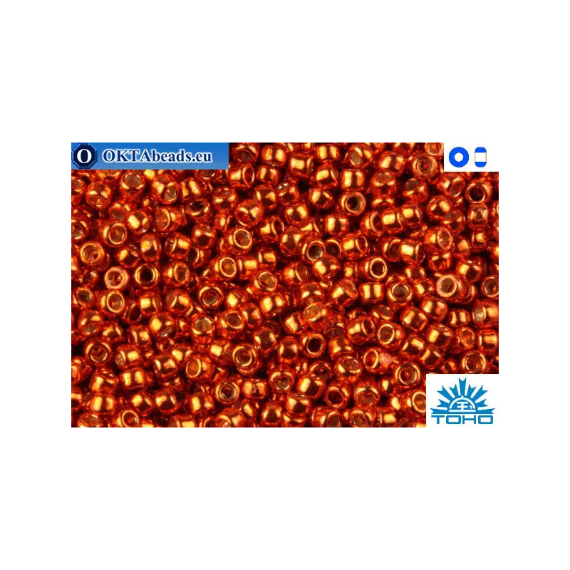 TOHO Beads Permanent Finish - Galvanized Saffron (PF562) 11/0