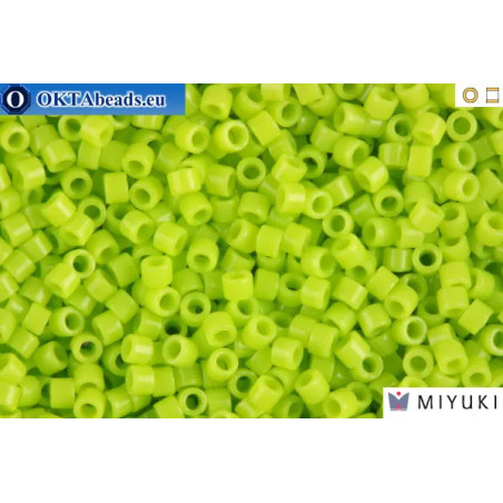 MIYUKI Beads Delica Opaque Chartreuse 11/0 (DB733)