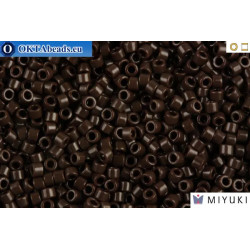 MIYUKI Beads Delica Opaque Chocolate Brown 11/0 (DB734)