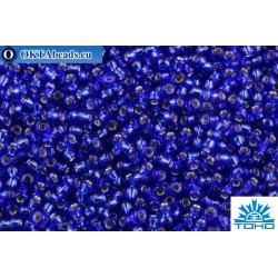TOHO Beads Silver-Lined Cobalt (28) 15/0