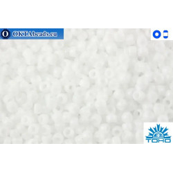 TOHO Beads Opaque White (41) 15/0