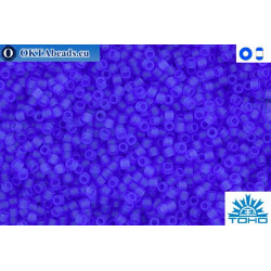 TOHO Beads Transparent-Frosted Sapphire (942F) 15/0