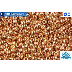 TOHO Beads Permanent Finish - Galvanized Rose Gold (PF551) 15/0