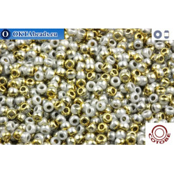 COTOBE Beads Grey Mist and Gold (J011) 11/0