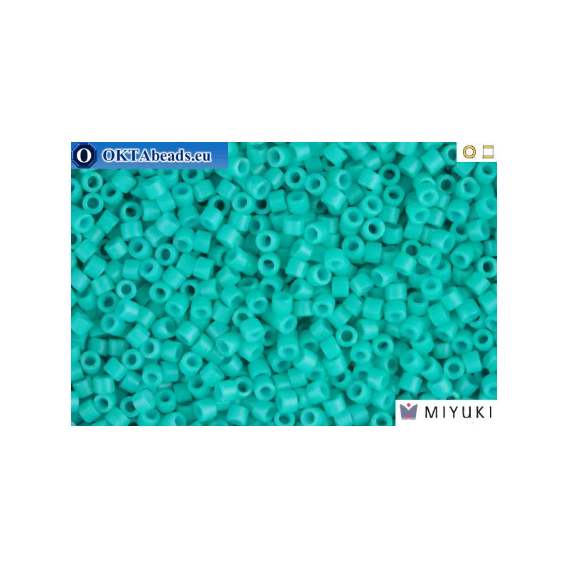 MIYUKI Beads Delica Matte Opaque Turquoise 11/0 (DB793)