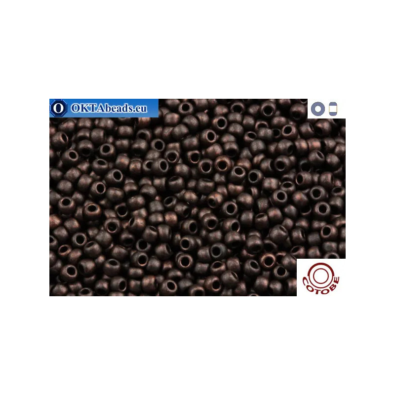 COTOBE Beads Antique Chocolate Semi Matte (J036) 11/0