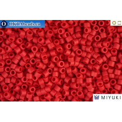 MIYUKI Beads Delica Matte Opaque Maroon 11/0 (DB796)