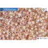 MIYUKI Beads Silver Line Light Blush AB (1023) 11/0