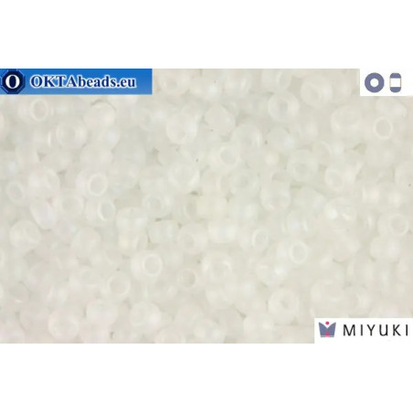 MIYUKI Beads Semi-Matte Crystal AB (131SFR) 11/0