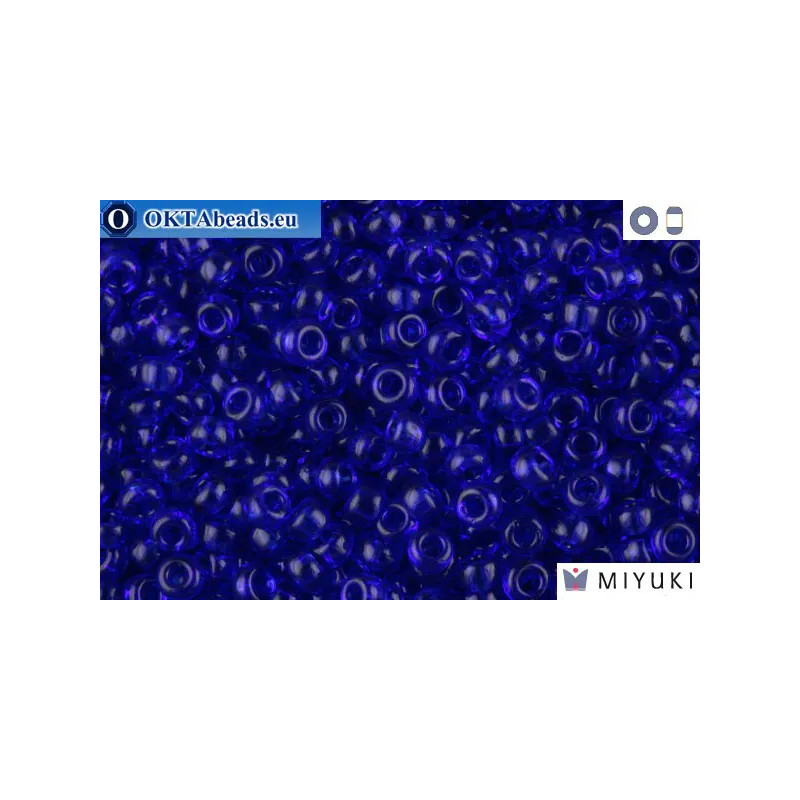 MIYUKI Beads Transparent Cobalt (151) 11/0