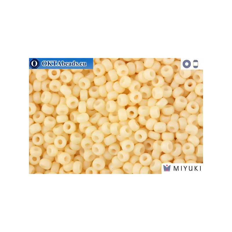 MIYUKI Beads Matte Dark Cream (2022) 11/0