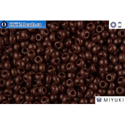 MIYUKI Beads Opaque Chocolate Brown (419) 11/0