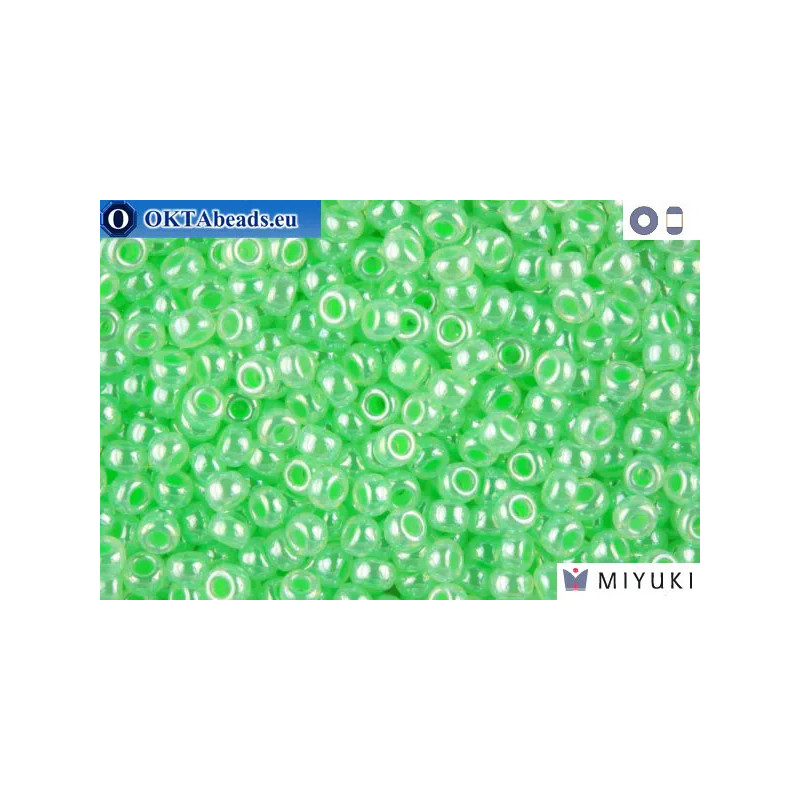 MIYUKI Beads Mint Green Ceylon (520) 11/0