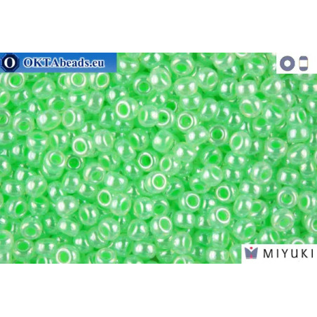 MIYUKI Beads Mint Green Ceylon (520) 11/0