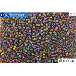 MIYUKI Beads Delica Matte Brown AB 11/0 (DB865)