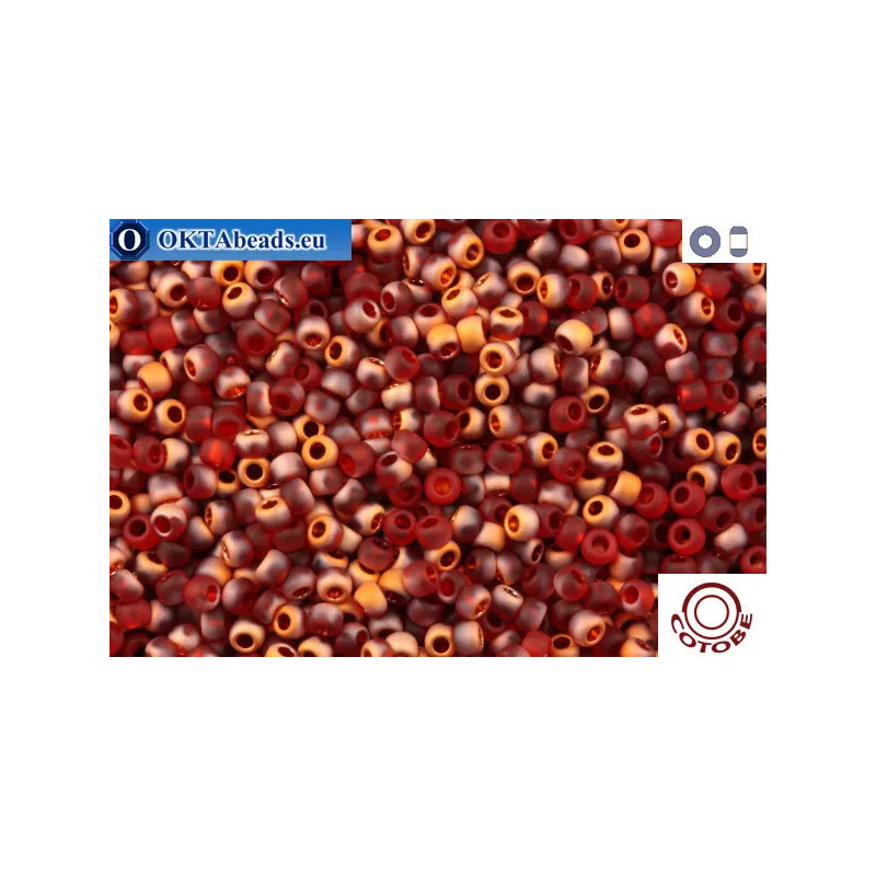 COTOBE Beads Ruby and Sunrise Mat (J047) 11/0