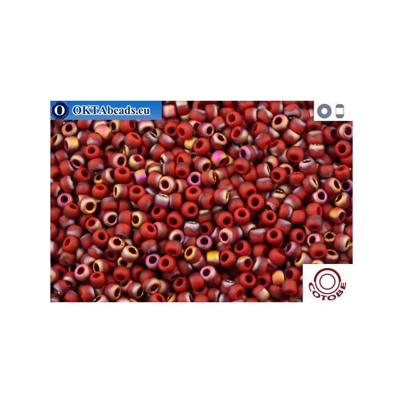 COTOBE Beads Brick-red and Sunset Mat (J051) 11/0