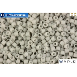 MIYUKI Delica Matte Opaque Light Smoke (DB1518) 11/0