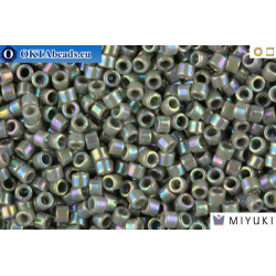 MIYUKI Delica Opaque Grey AB (DB168) 11/0