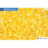 MIYUKI Delica Lined Crystal/ Yellow Luster (DB233) 11/0
