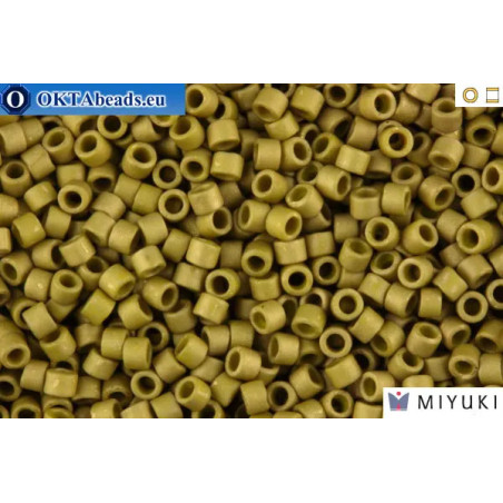 MIYUKI Delica Matt Metallic Olive Gold (DB371) 11/0