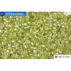 MIYUKI Beads Delica Sparkling Peridot Lined Crystal 11/0 (DB903)