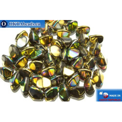 Czech buckwheat beads iris (00030/98546) 5mm