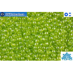 TOHO Beads Trans-Lustered Lime Green (105) 11/0