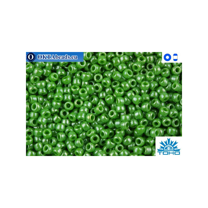 TOHO Beads Opaque-Lustered Mint Green (130) 11/0