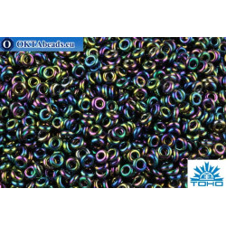 TOHO Beads Demi Round Metallic Rainbow Iris (86) 8/0