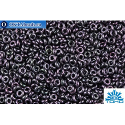 TOHO Beads Demi Round Metallic Amethyst Gun Metal (90) 8/0