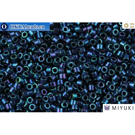 MIYUKI Beads Delica Metallic Purple Gold Iris 11/0 (DB1005)