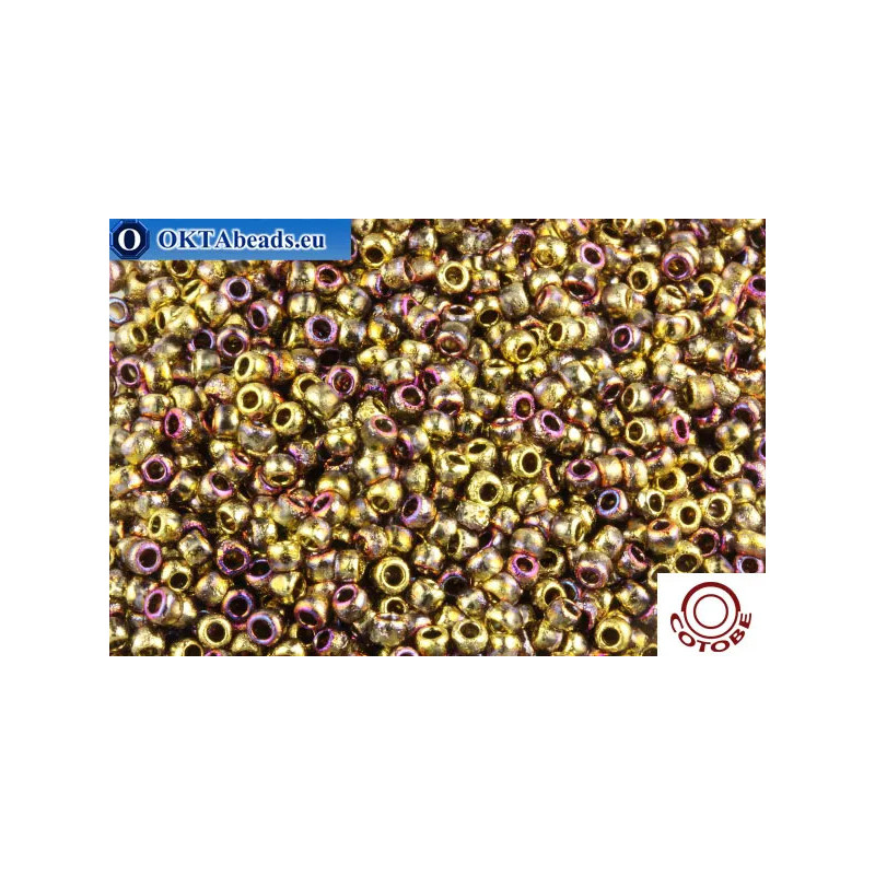 COTOBE Beads Ancent Gold and Sunset (J088) 8/0