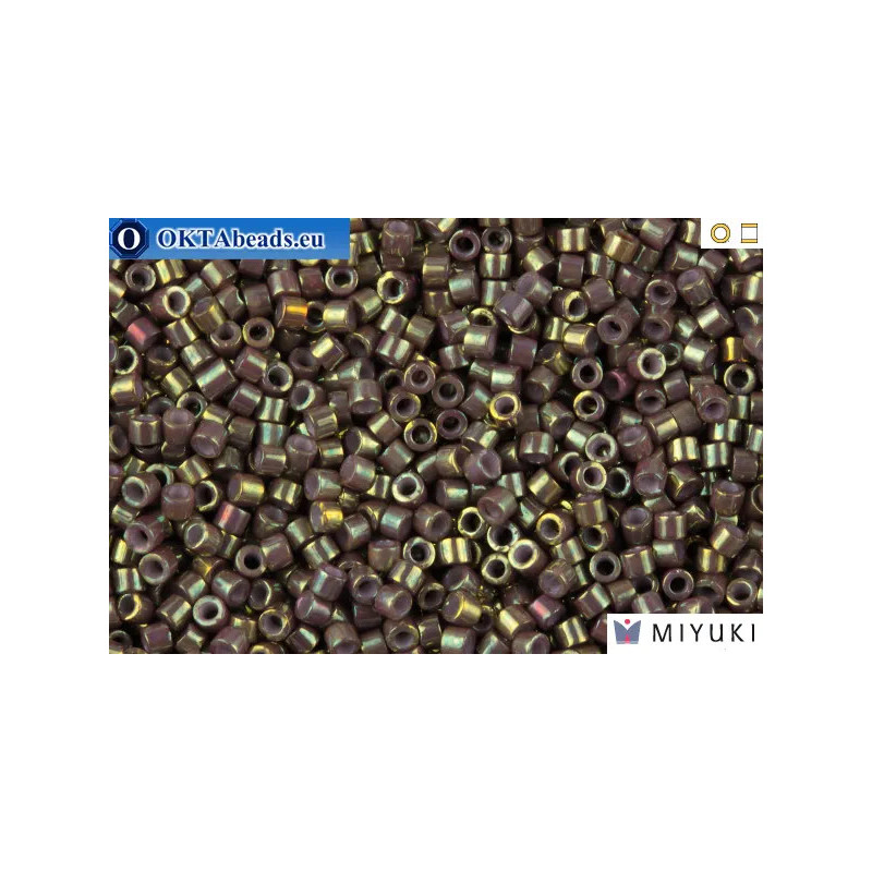 MIYUKI Beads Delica Dusky Mauve Luster 11/0 (DB1011)