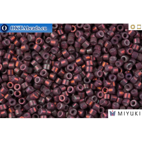 MIYUKI Beads Delica Medium Raspberry Luster 11/0 (DB1012)