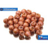 Mushroom czech beads pink travertin (02010/84100/65307) 6x5mm