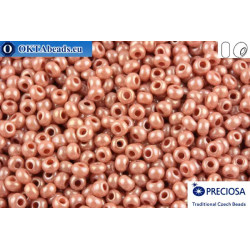 Preciosa czech seed beads 1 quality brown luster (07631) 10/0