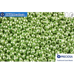 Preciosa czech seed beads 1 quality green metallic (18161) 10/0