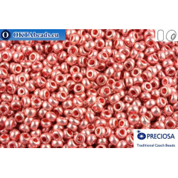 Preciosa czech seed beads 1 quality pink metallic (18191) 10/0
