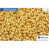 Preciosa czech seed beads 1 quality gold metallic (18383) 10/0