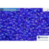 Preciosa czech seed beads 1 quality blue AB (31050) 10/0