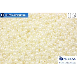 Preciosa czech seed beads 1 quality white pearl (47102) 10/0