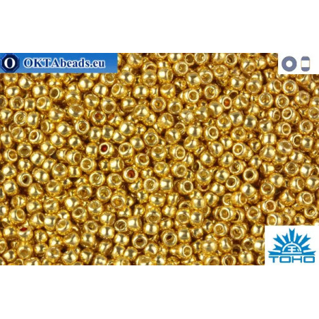 TOHO Beads Round Permanent Finish - Galvanized Starlight (PF557) 11/0