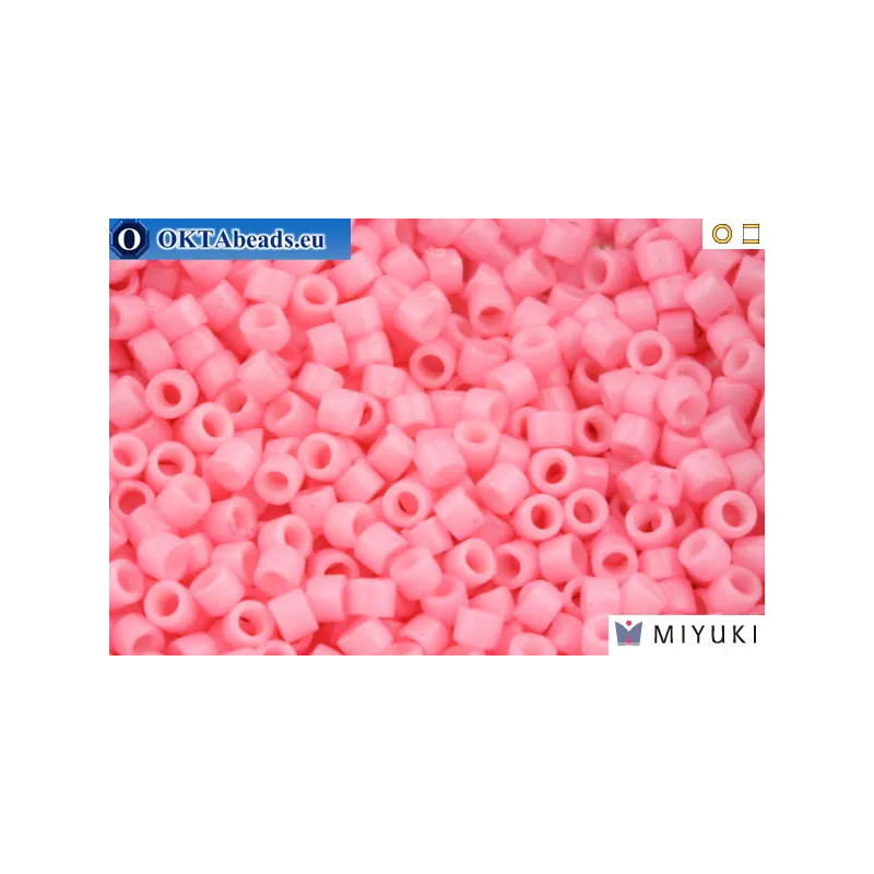 MIYUKI Delica Duracoat Opaque Lt Carnation (DB2116) 11/0